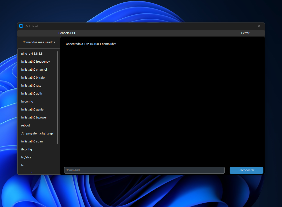 Cliente SSH Python: controla tu equipo Ubiquiti
